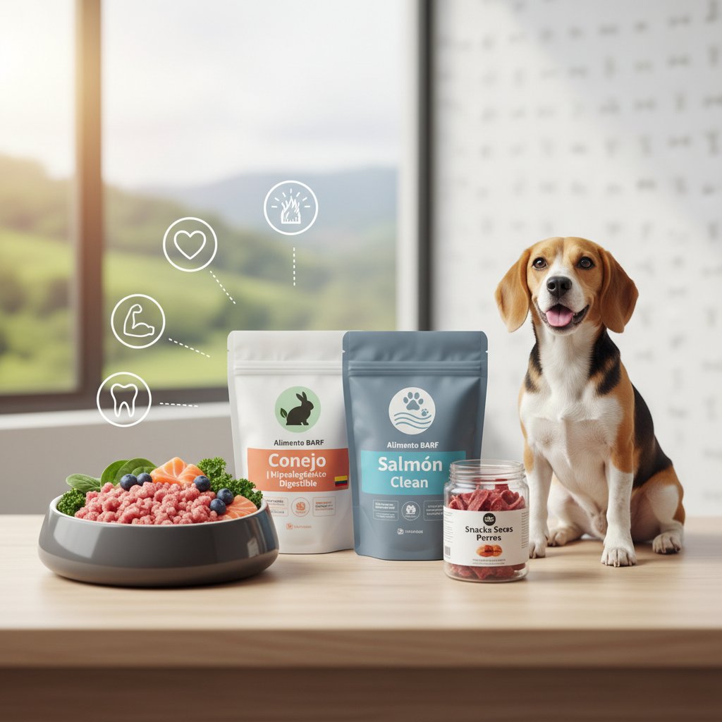 alimento barf para perros beneficios