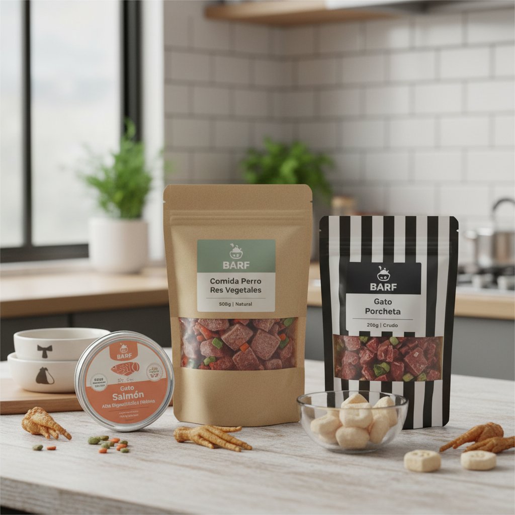 ancestral comida barf — alimento natural para mascotas en Colombia