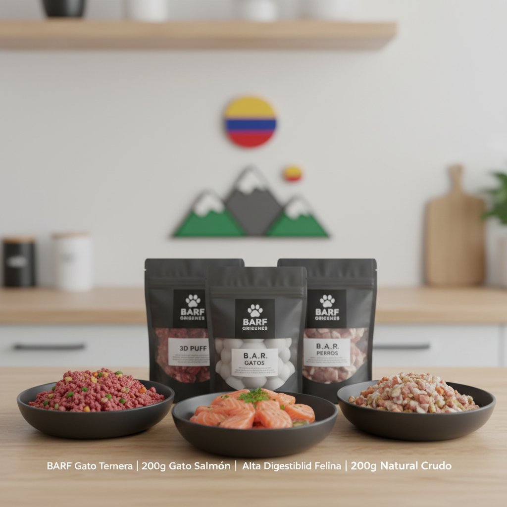barf origenes — alimento natural para mascotas en Colombia