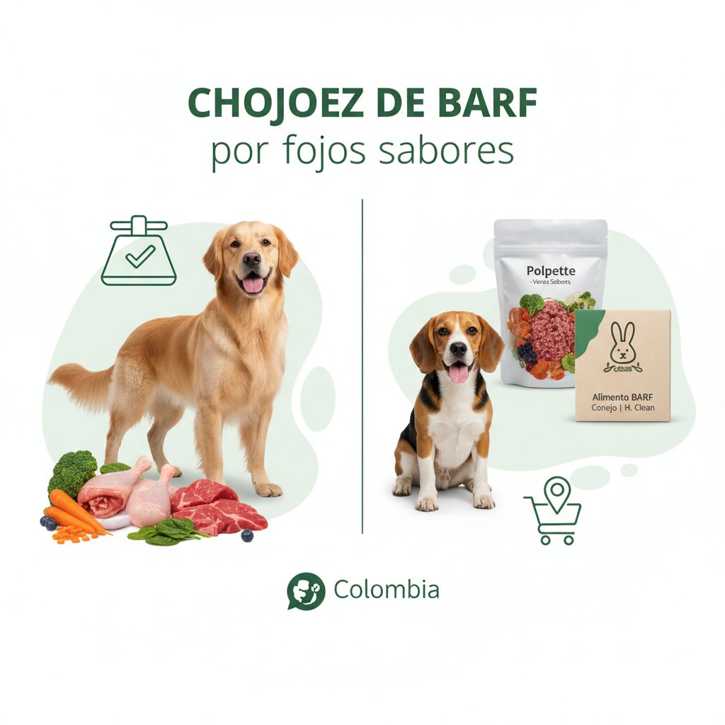 barf para perros cómo elegir