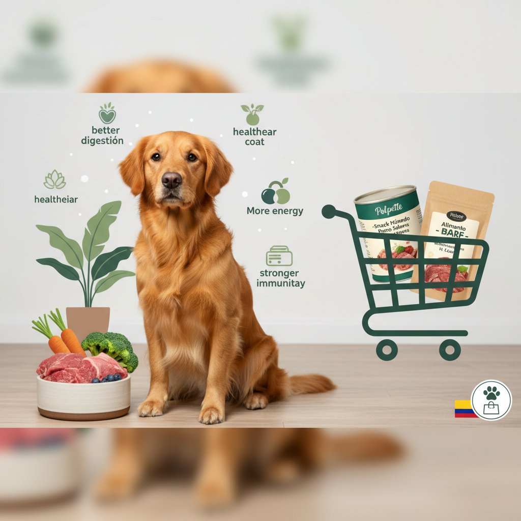 barf perros beneficios