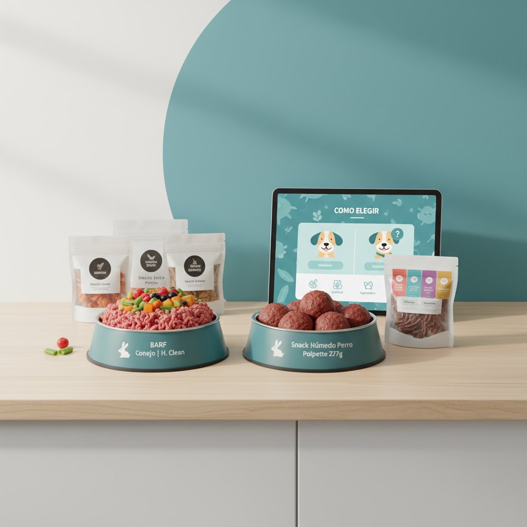 barf perros cómo elegir