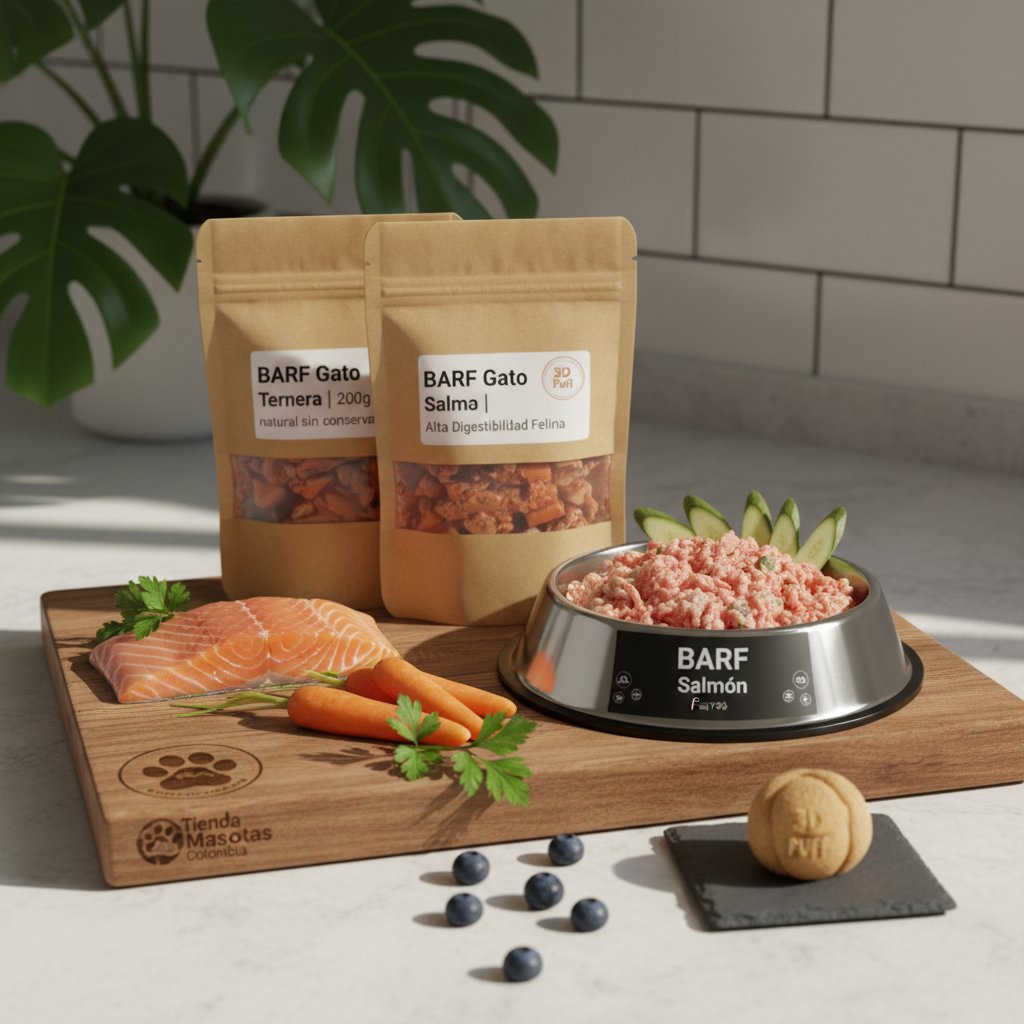 barf receta — alimento natural para mascotas en Colombia