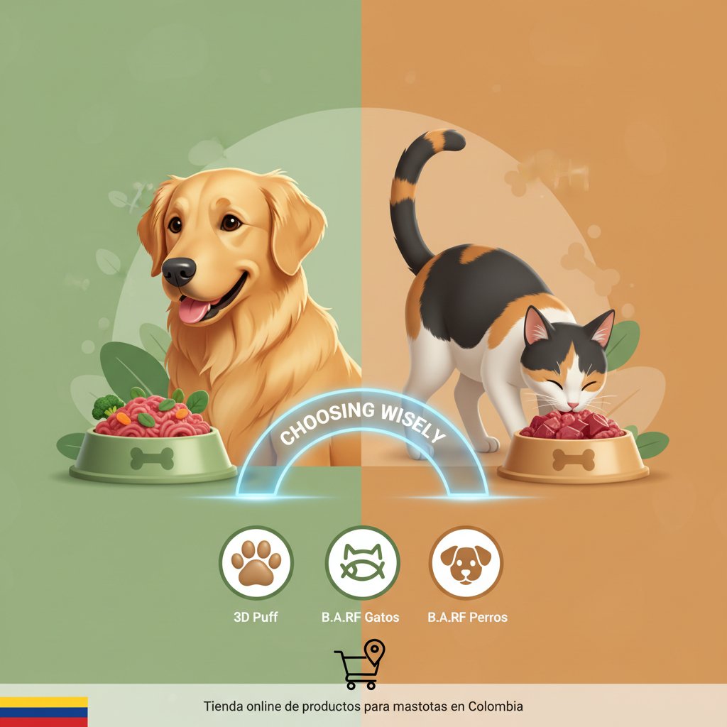 beneficios de la comida barf cómo elegir