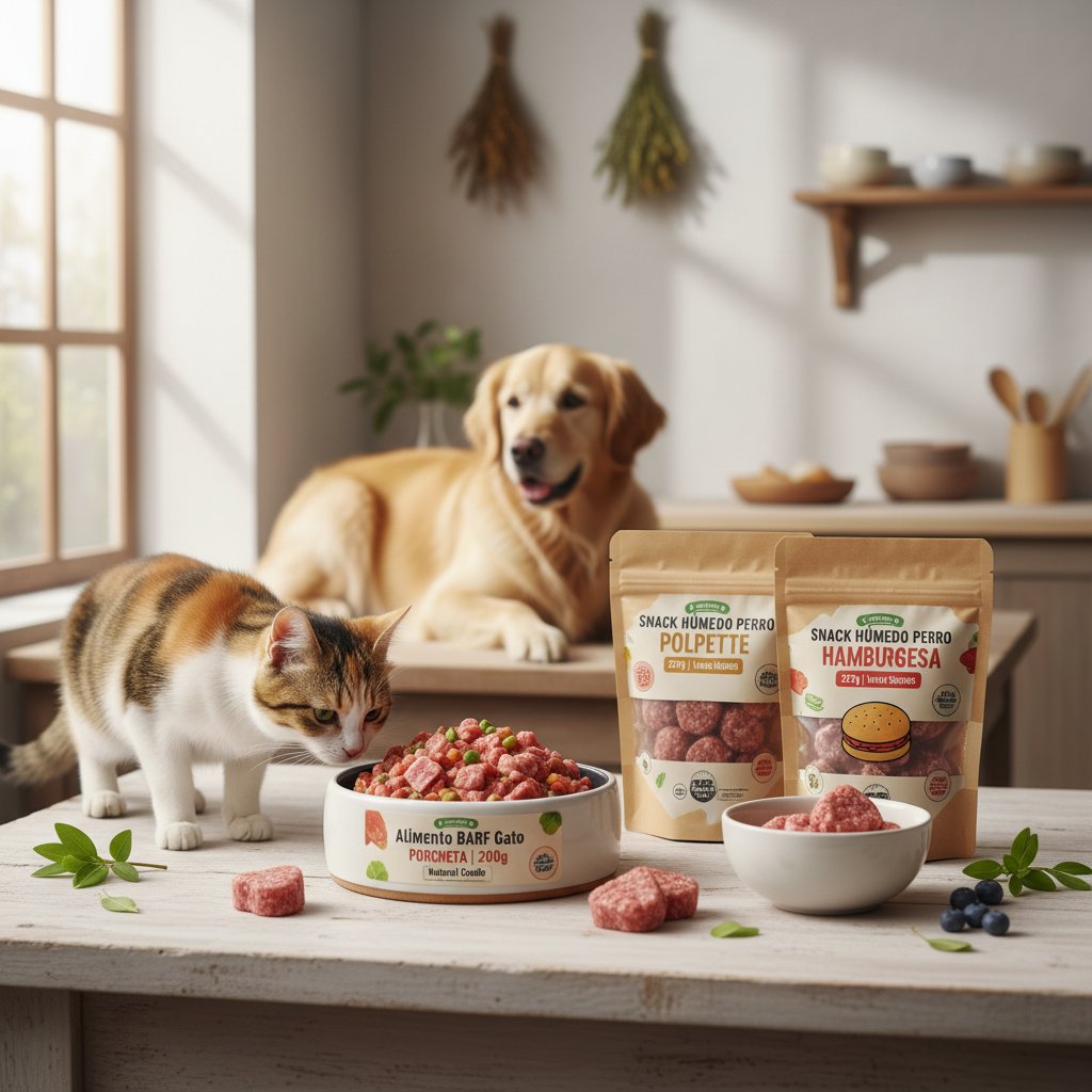 beneficios de la dieta barf — alimento natural para mascotas en Colombia