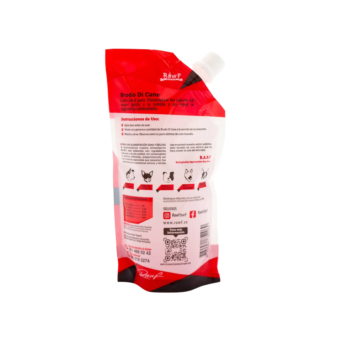 Caldo Nutritivo para Perro 500ml | Proteínas - Imagen 2