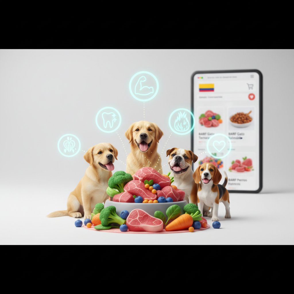 caninos barf beneficios