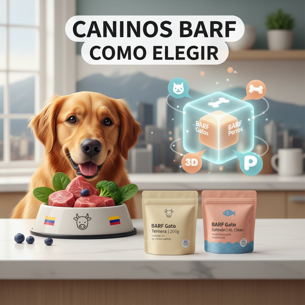 caninos barf cómo elegir