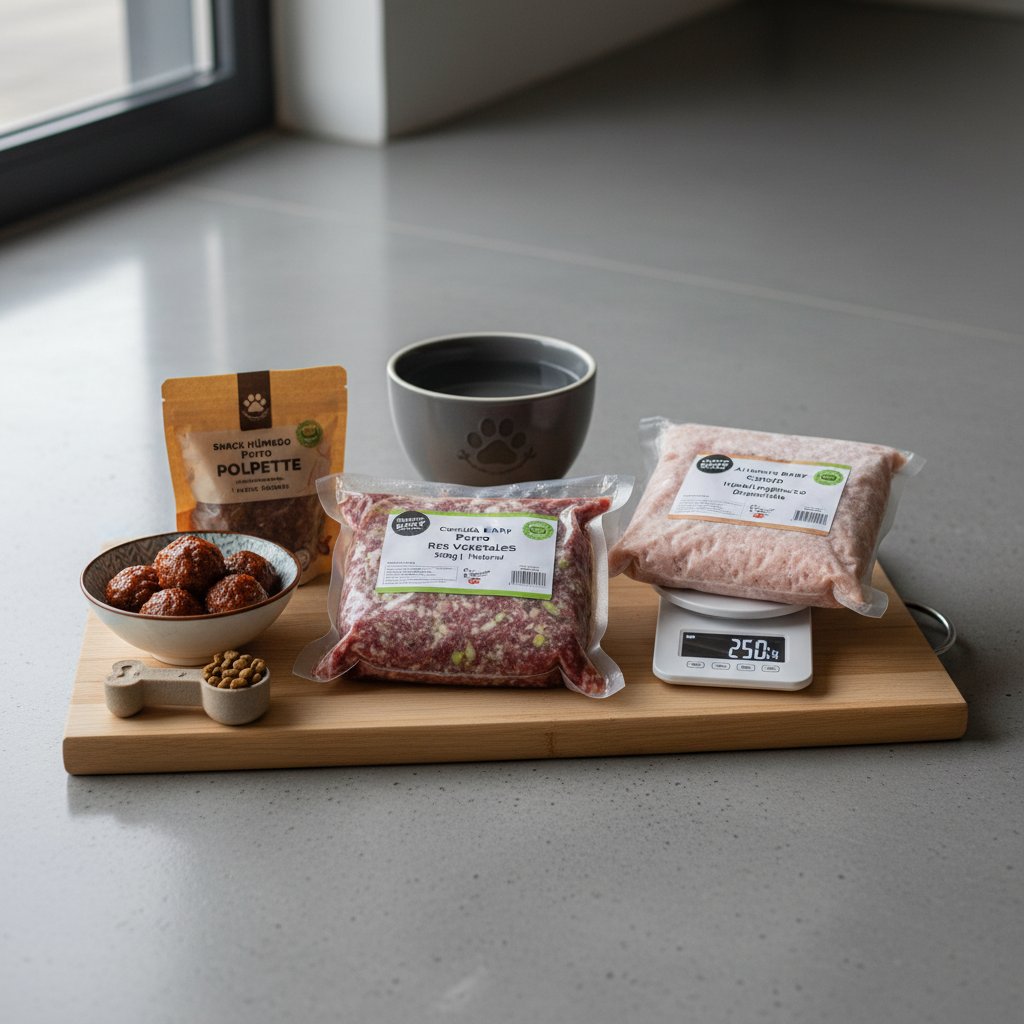 cantidad de comida barf para perros — alimento natural para mascotas en Colombia