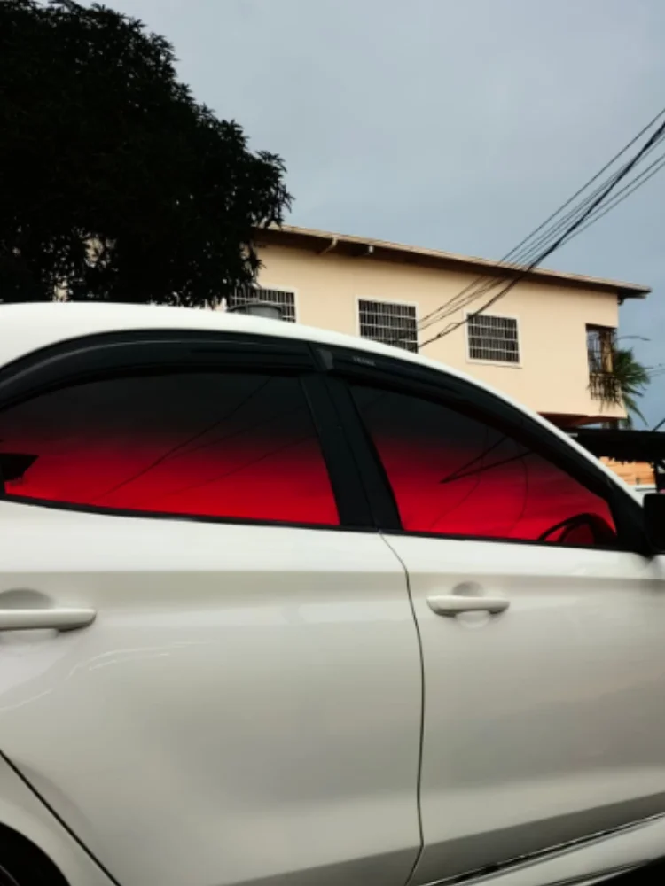 Polarizado Rayban Negro Rojo | Rollo 0.20x60m - Imagen 4