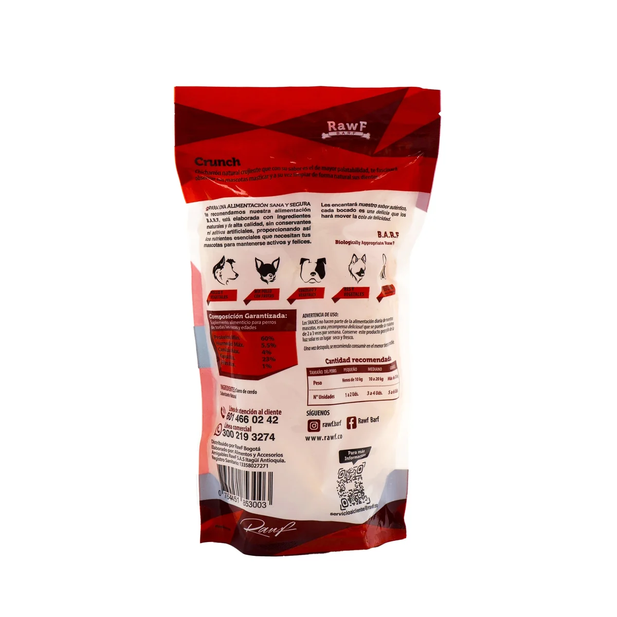 Snack Perro Crujiente | 30g Sabores Naturales - Imagen 8