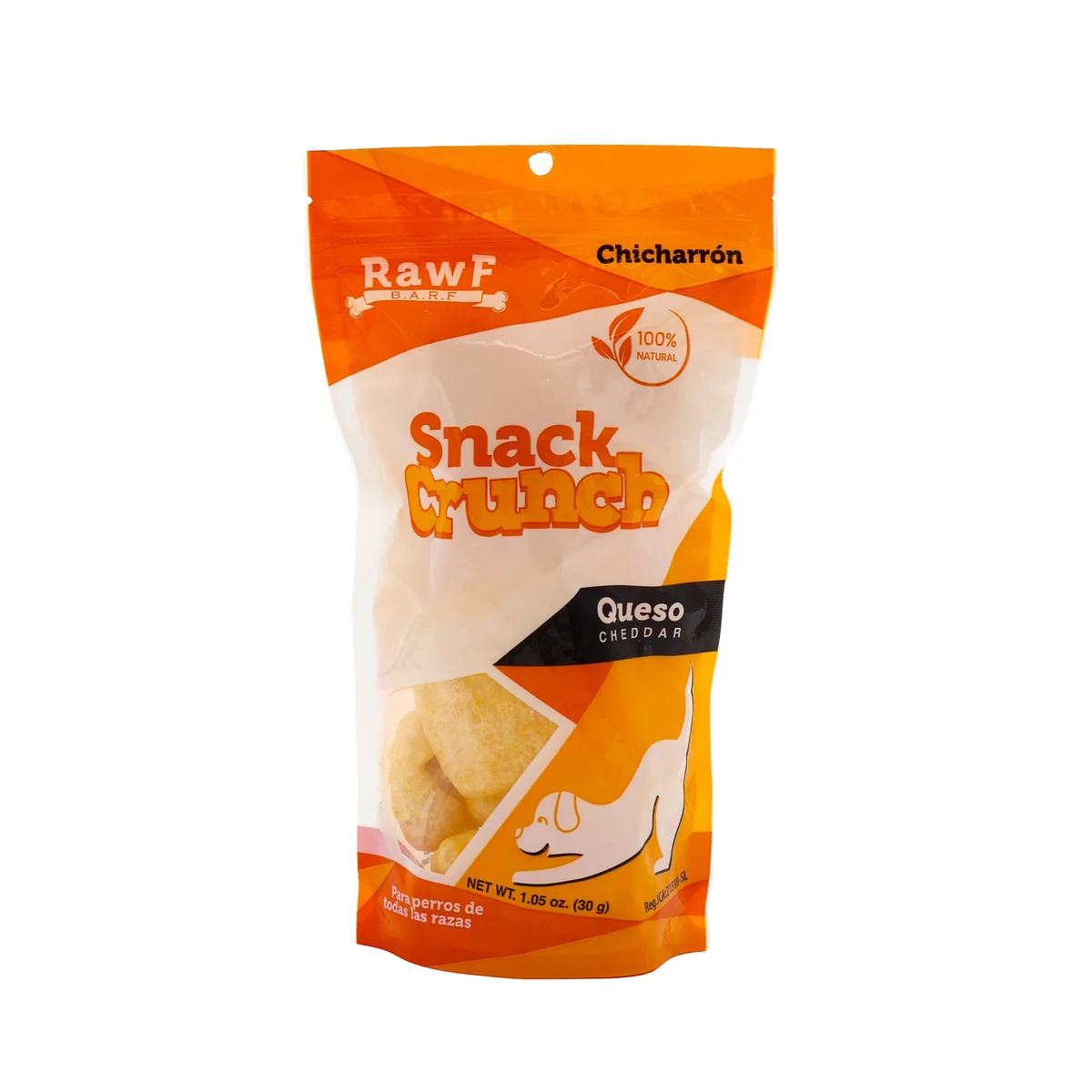 Snack Perro Crujiente | 30g Sabores Naturales - Imagen 5
