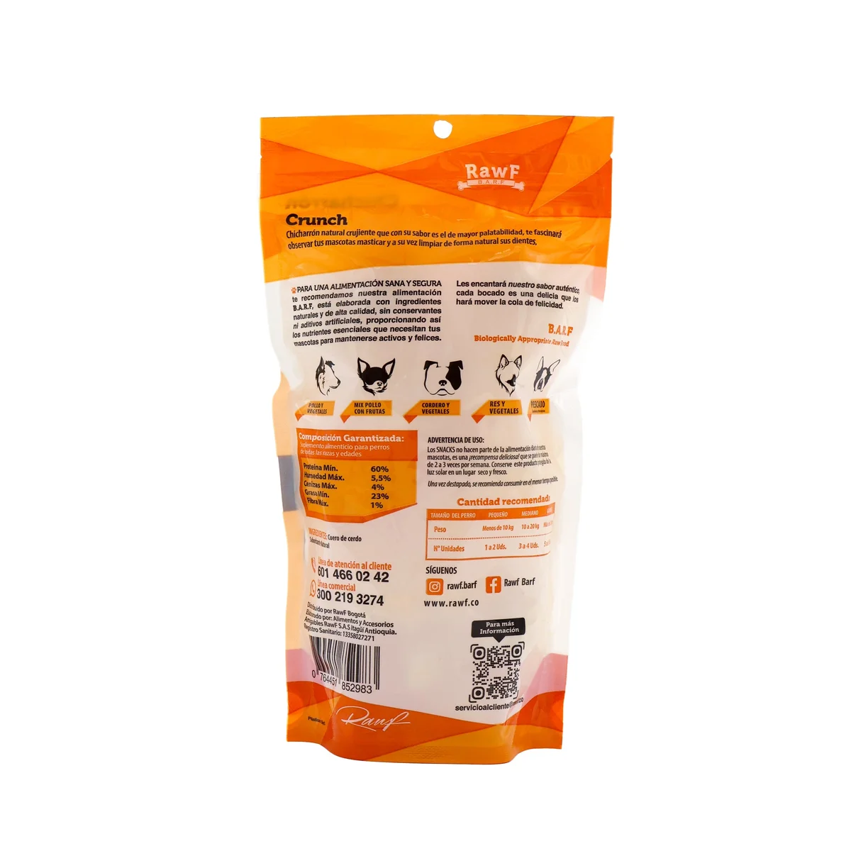 Snack Perro Crujiente | 30g Sabores Naturales - Imagen 6