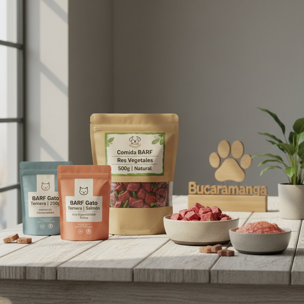 comida barf bucaramanga — alimento natural para mascotas en Colombia