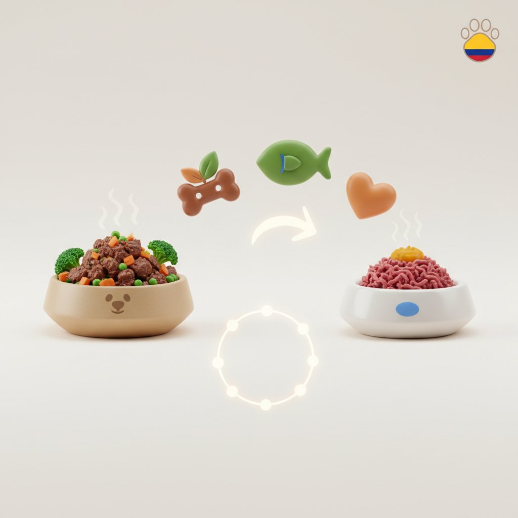 comida barf cocinada cómo elegir