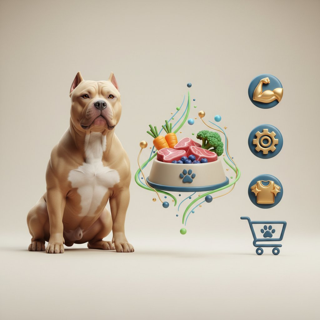 comida barf para american bully beneficios
