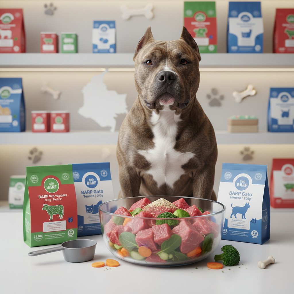 comida barf para american bully cómo elegir