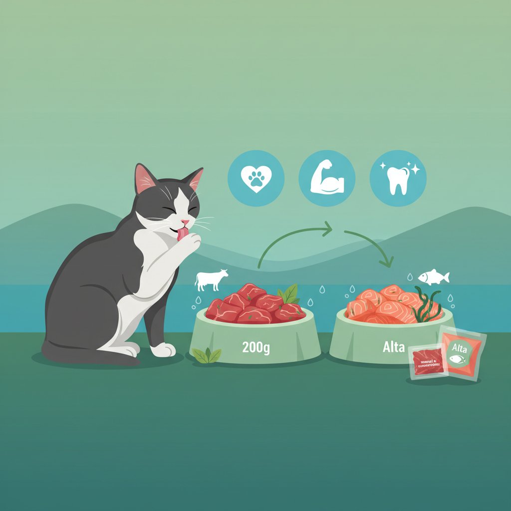 comida barf para gatos beneficios