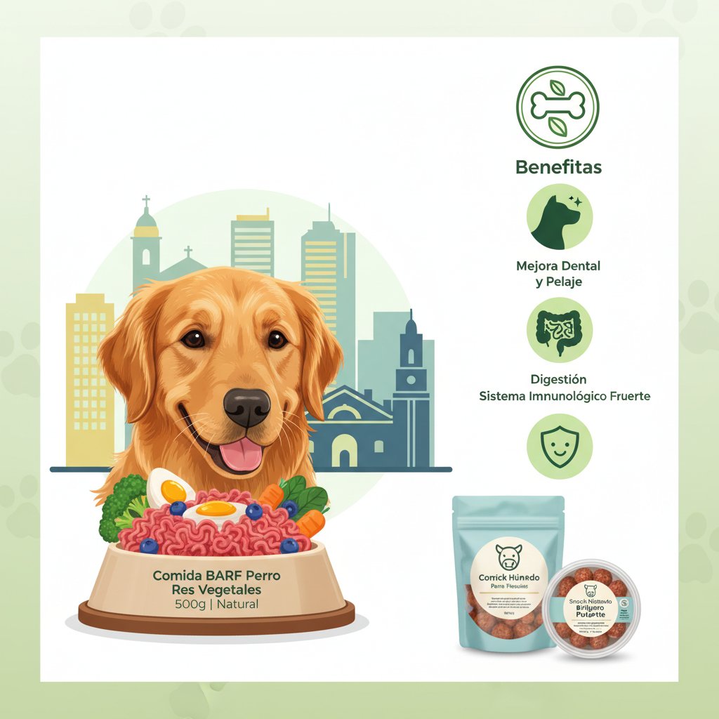 comida barf para perros bogota beneficios