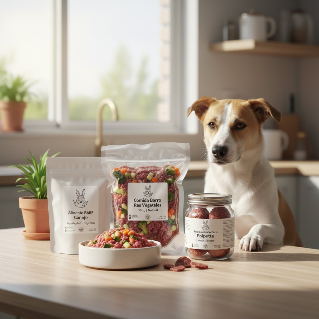 comida barf para perros — alimento natural para mascotas en Colombia