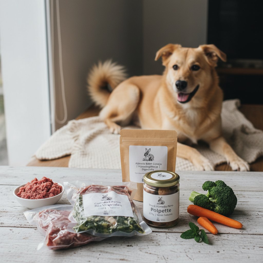 comida barf perros — alimento natural para mascotas en Colombia