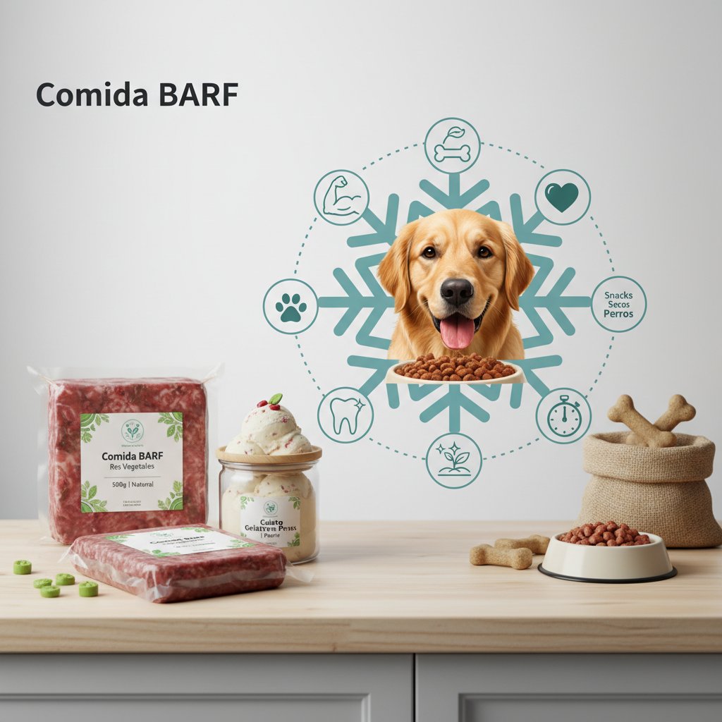 comida congelada para perros beneficios