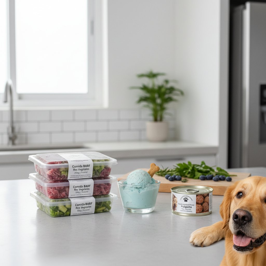 comida congelada para perros — alimento natural para mascotas en Colombia