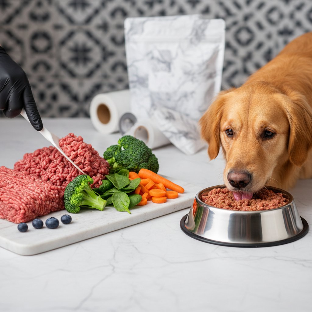 como hacer comida barf para perros beneficios
