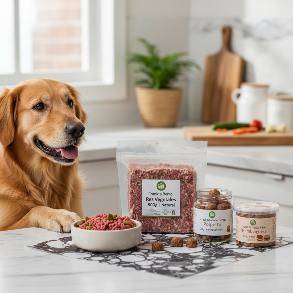 como hacer comida barf para perros — alimento natural para mascotas en Colombia