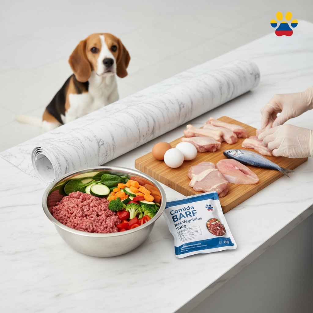 como preparar comida barf para perros cómo elegir