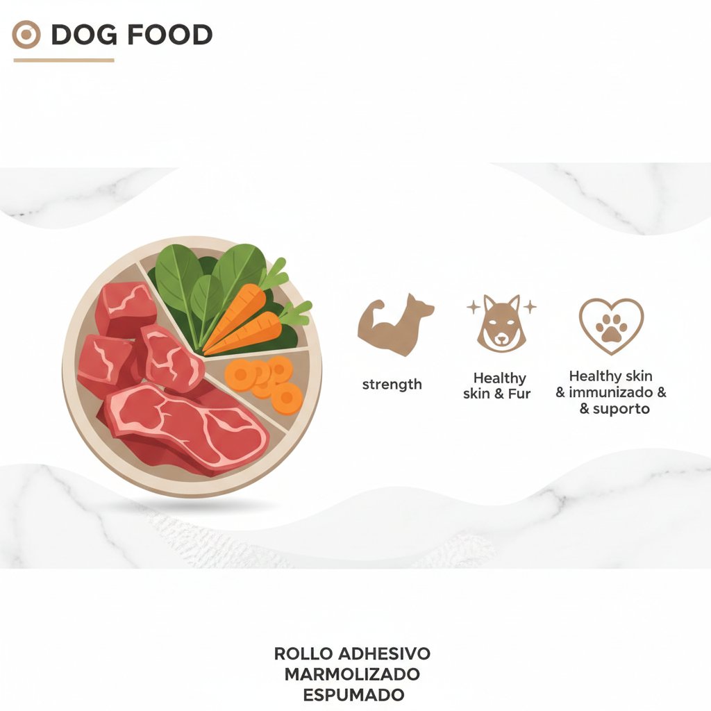 como se llama la comida para perros beneficios