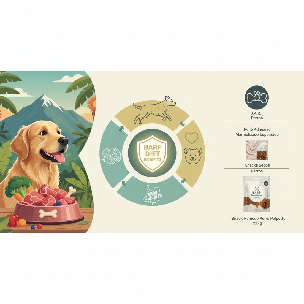 dieta bar para perros beneficios