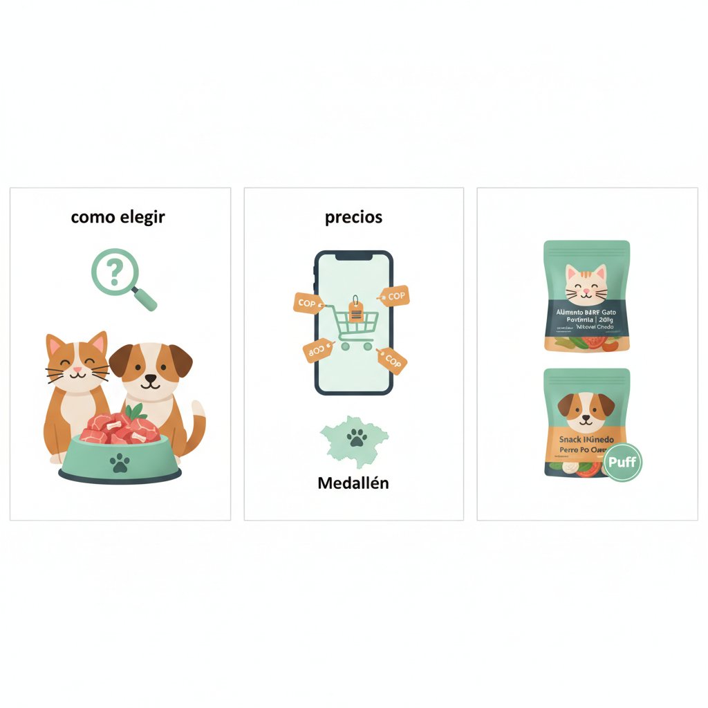 dieta barf medellin precios cómo elegir