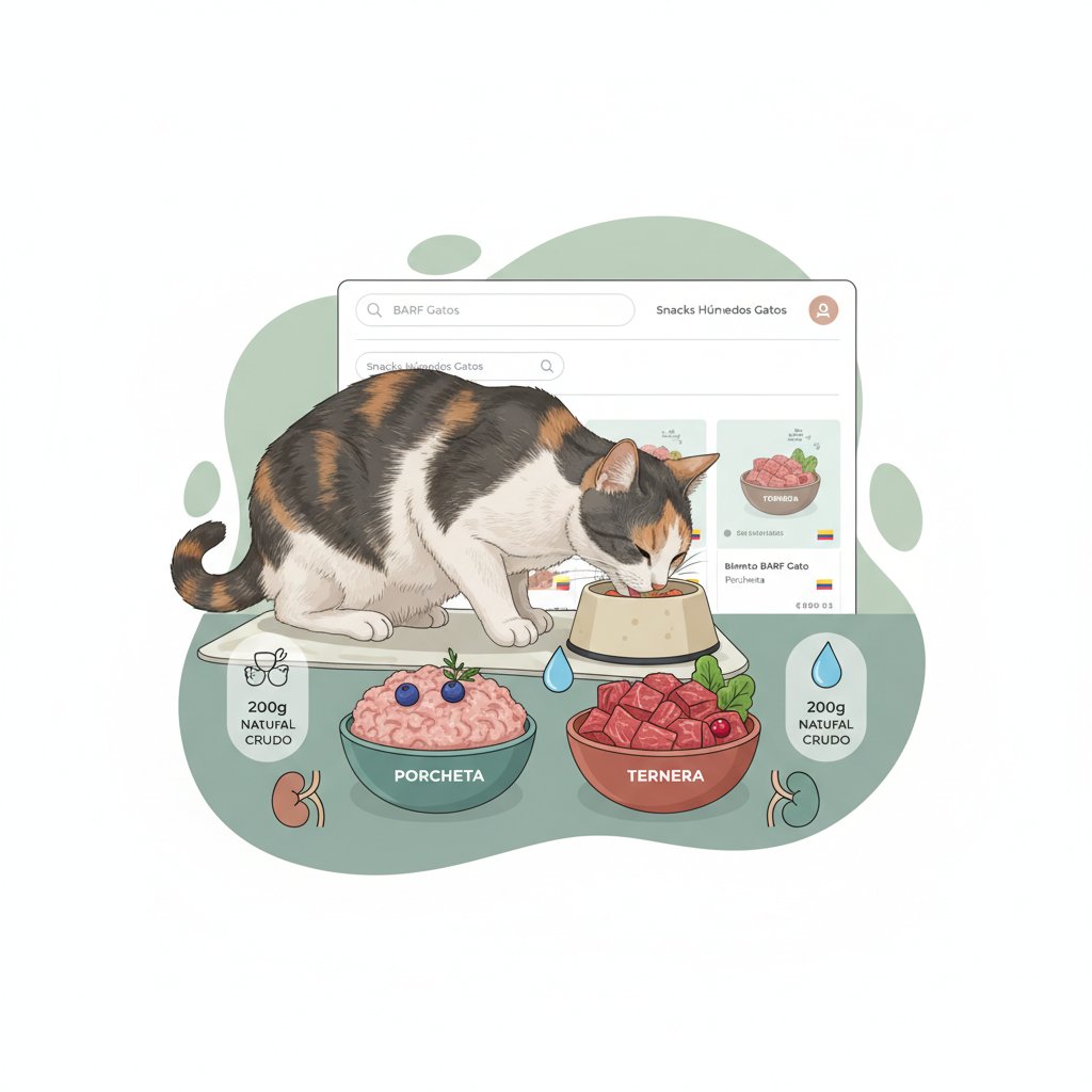 dieta barf para gatos con insuficiencia renal cómo elegir