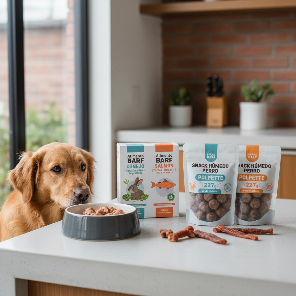dieta barf para los perros — alimento natural para mascotas en Colombia