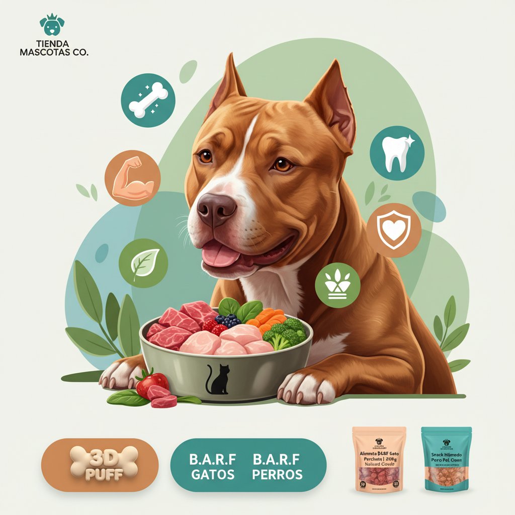 dieta barf para pitbull beneficios