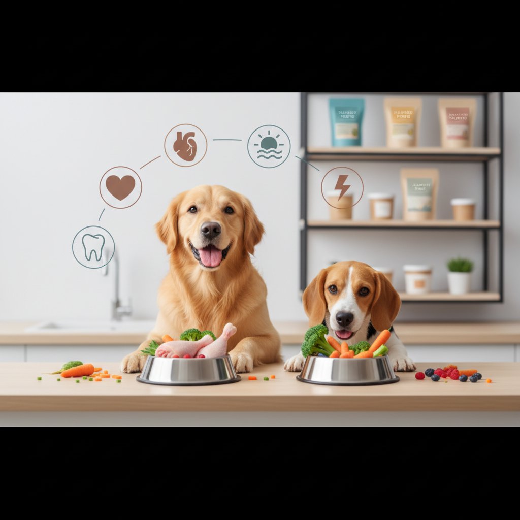dieta barf perros beneficios