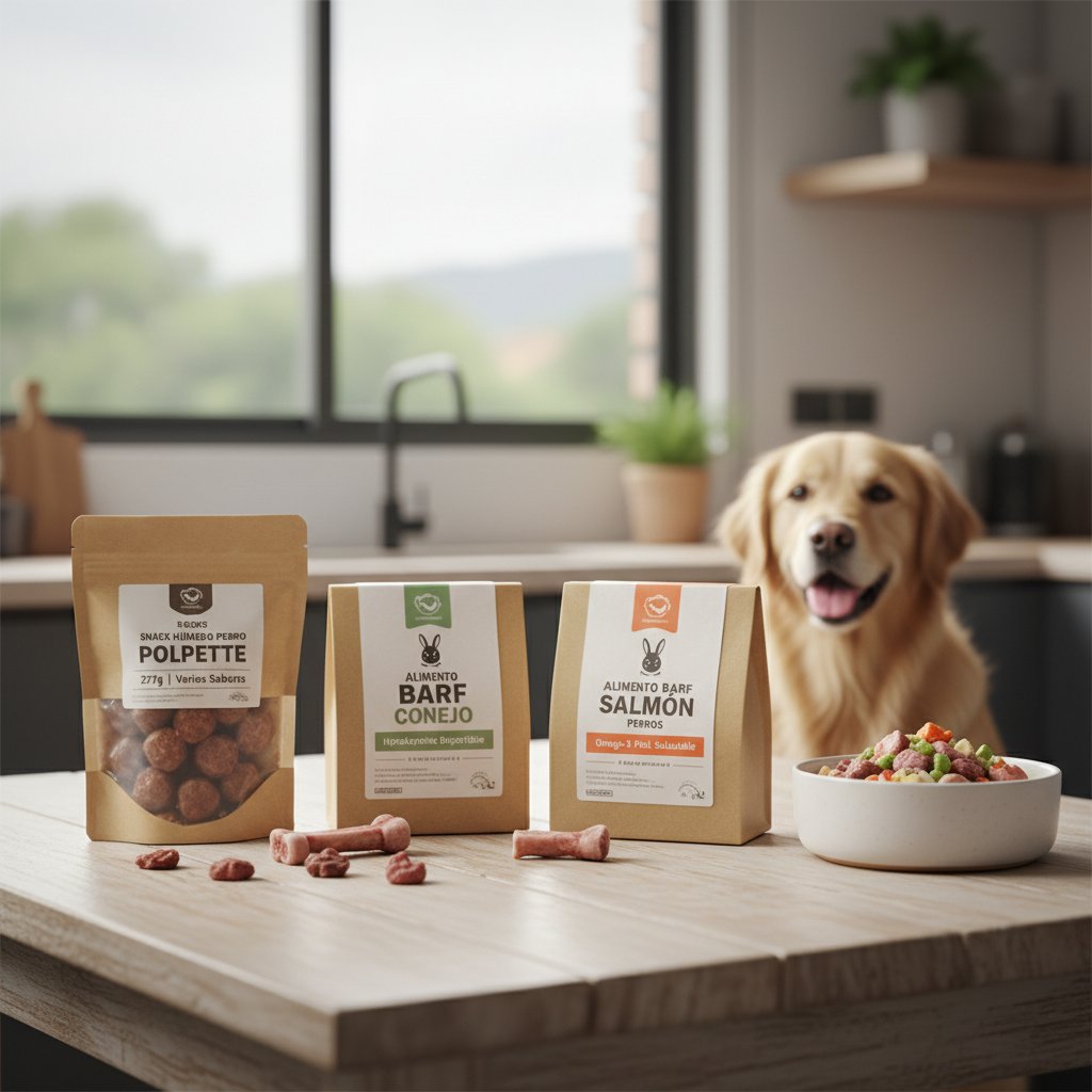 dieta barf perros — alimento natural para mascotas en Colombia