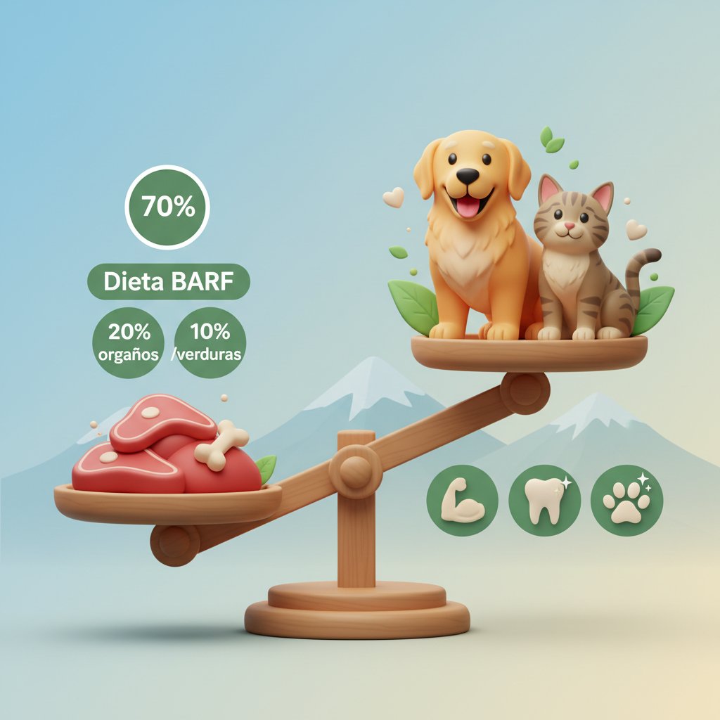 dieta barf porcentajes beneficios