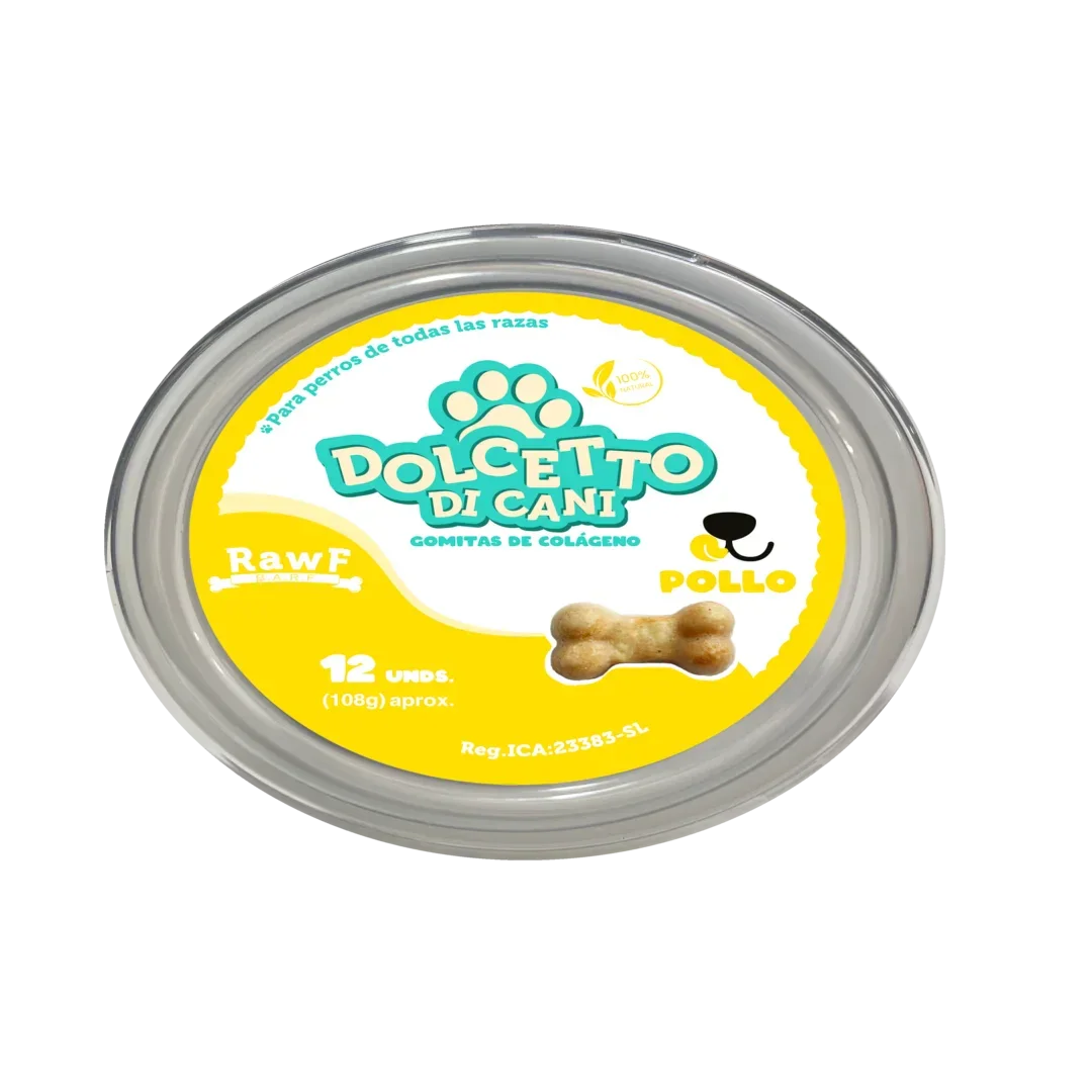 Snack Húmedo Perro Dolcetto | Con Colágeno 108g - Imagen 1