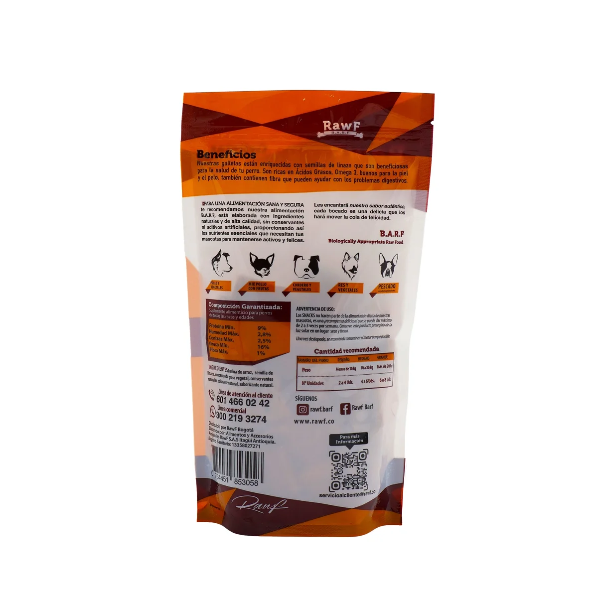 Snack Seco Perro Ancestral | Semillas Naturales x 200g - Imagen 8