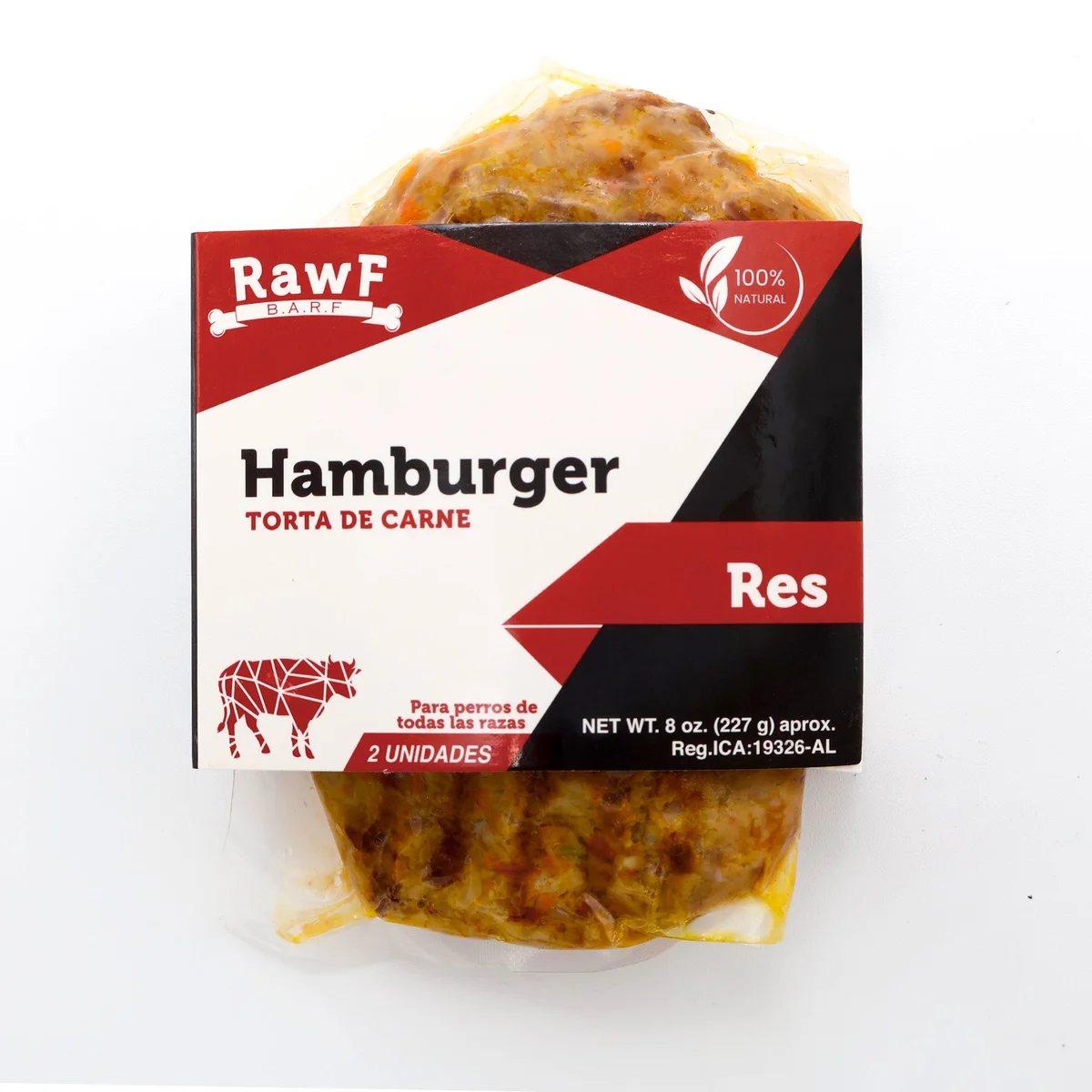 Snack Húmedo Perro | Hamburguesa 227g BARF - Imagen 13