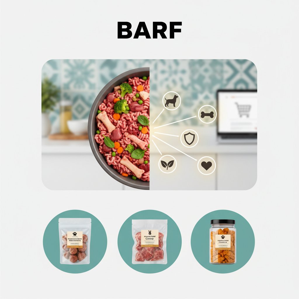 menú barf perros beneficios