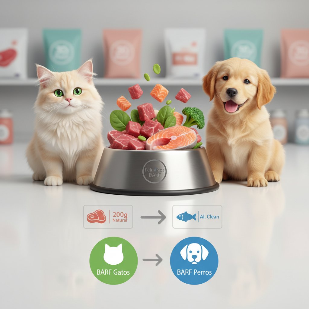 peluditos barf cómo elegir