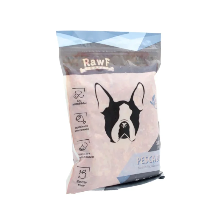 Alimento BARF Perro Pescado Zanahoria Remolacha, fórmula natural y digerible