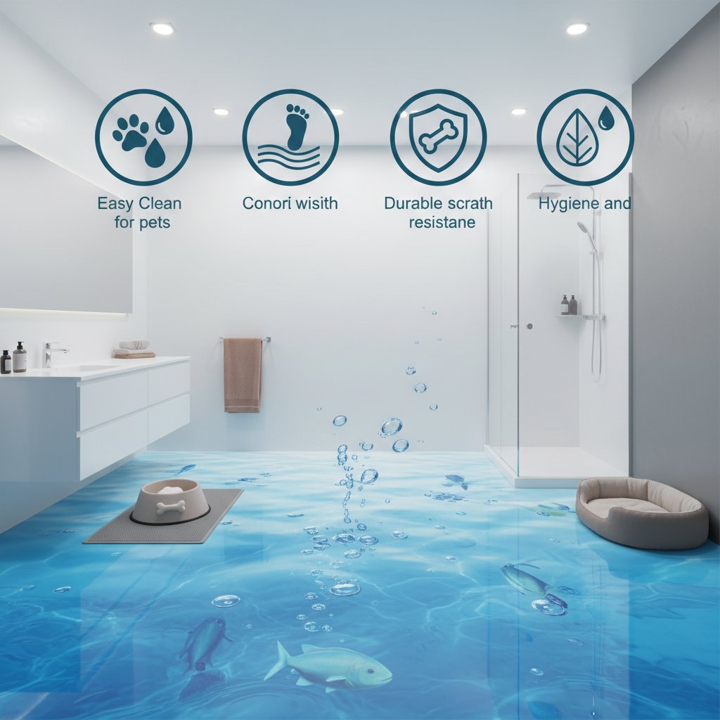 piso 3d para baño beneficios