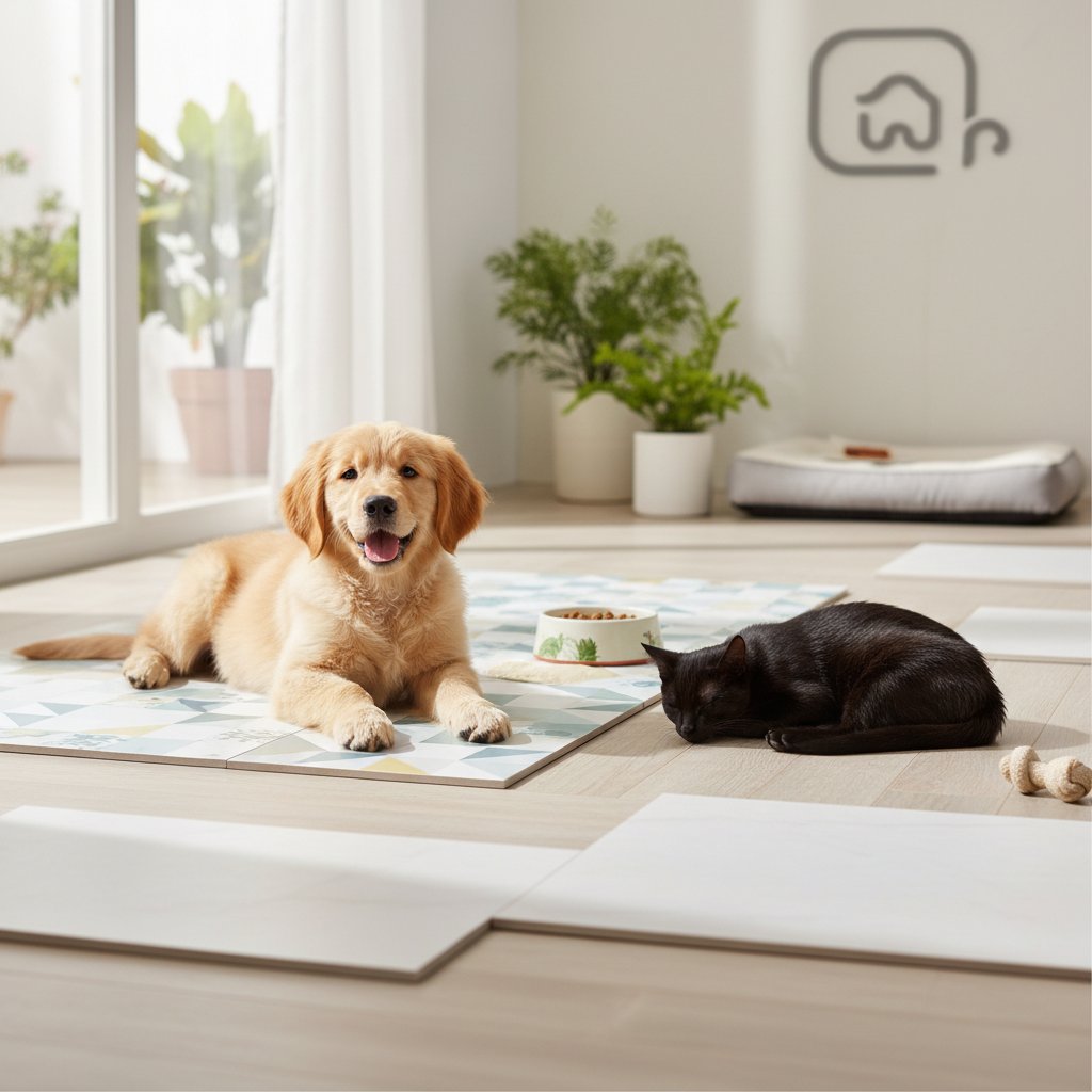 piso ceramico — alimento natural para mascotas en Colombia