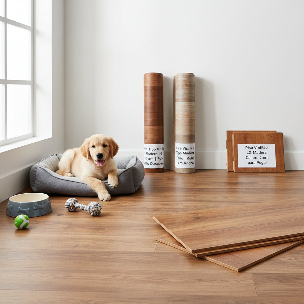 piso de madera flotante — alimento natural para mascotas en Colombia