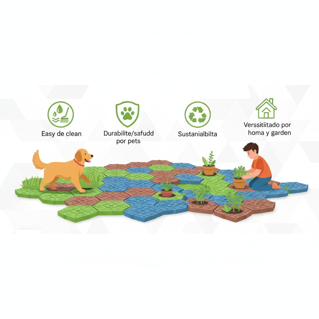 piso de plastico beneficios