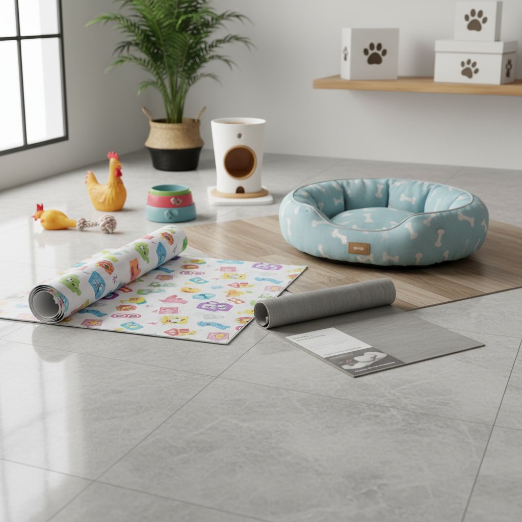piso de porcelanato — alimento natural para mascotas en Colombia